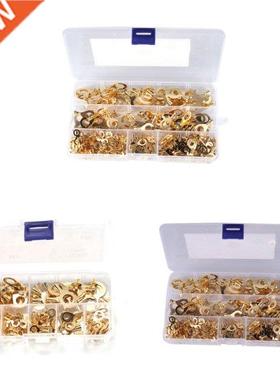 150/300/450pcs Electrical Wire Connector Ring Type Brass Cri