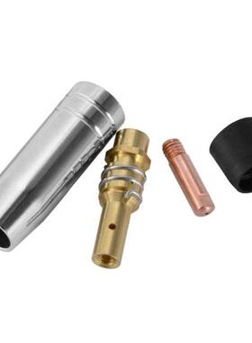 9 Pieces 0.8X25Mm Contact Nozzle Tip Holder Insulator Mig/Ma