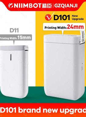 Niimbot D101 D11 D110 Plus Mini Thermal Label Sticker Printe