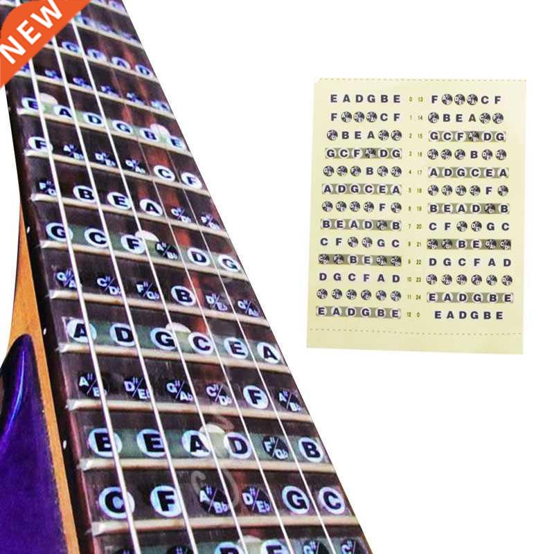 Guitar Accessories Guitar Fretboard Sticker Frets Note Decal