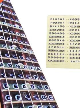 Guitar Accessories Guitar Fretboard Sticker Frets Note Decal