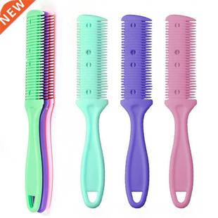 Safe Durable Double Sides Hair Razor Comb Hair Cutting Comb