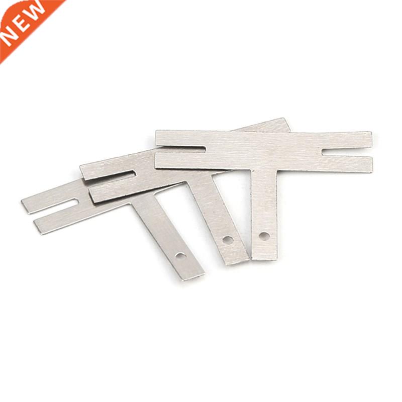 0.15*20*4 100 Pcs/Lot T Type Nickel Plated Steel Strap Strip