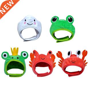 Funny Hat for Cat Crab frog Dress Up Costume Pet Hat Christm