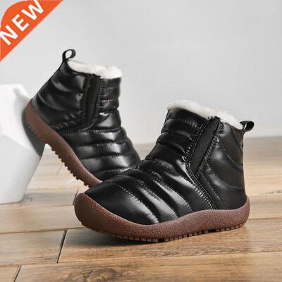 2020 Winter Boots Girls Waterproof Snow Shoes Kids Toddler K