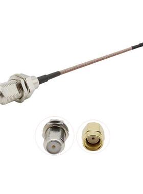 F Female to RP SMA Male RF Coaxial Coax Connector RG316 Cabl