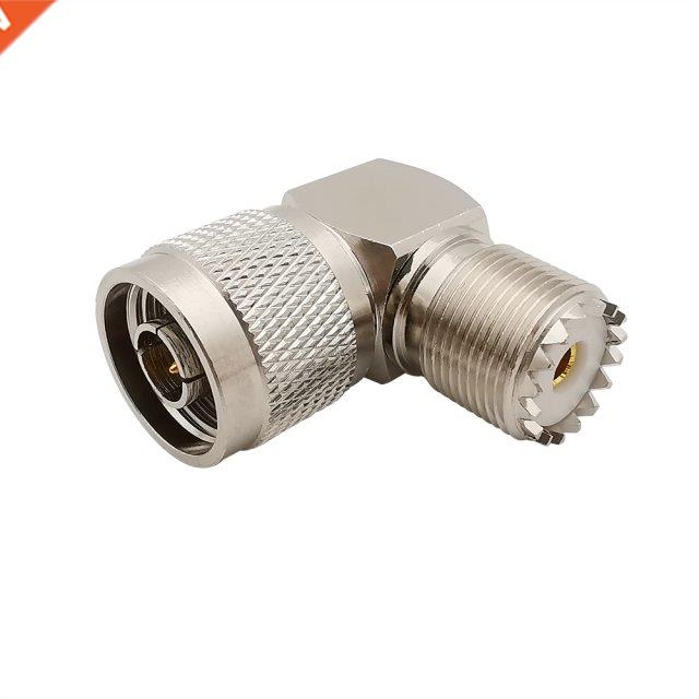 1Pcs Nickel Plating N Male Plug to UHF SO239 SO-239 Female J