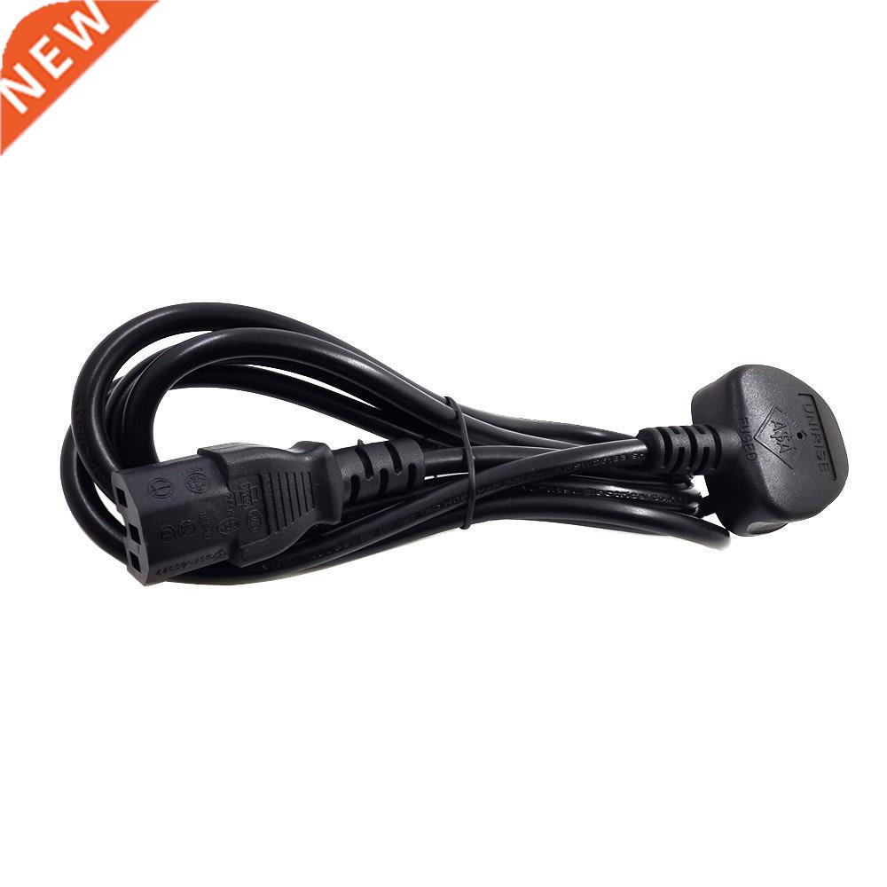 UK BS16 Plug to IEC20 C15 Power Cable Kettle Lead With F