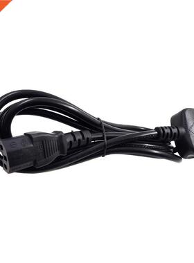 UK BS16 Plug to IEC20 C15 Power Cable Kettle Lead With F