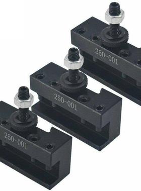 3Pcs Quick Change Turning and Facing Lathe Tool Holder Brack