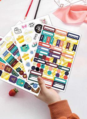 Planner sticker for bullet journal diary assessary stick4pcs