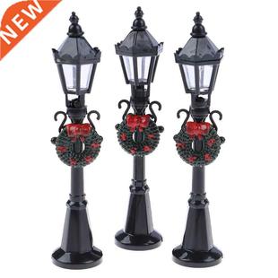 Dollhouse Miniature Lamp Doll Street Park 1PC Christmas