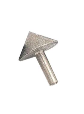 Electroplated Diamond 20-50mm Cone Chamfer Grinding Head Sto