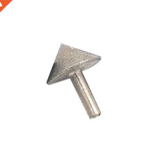 Electroplated Diamond 20-50mm Cone Chamfer Grinding Head Sto