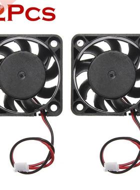 2Pcs 12V Computer Fans Cooling Small 40mm x 10mm DC Brushles