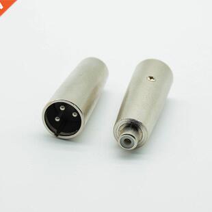 1pcs Caron Adapter XLR Male to RCA Female Jack Connector Ada
