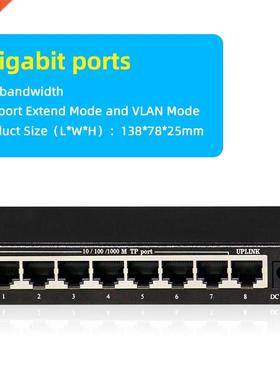 5/8/16/24 Gigabit Ethernet Switch 10/100/1000Mbps RJ45 LAN F