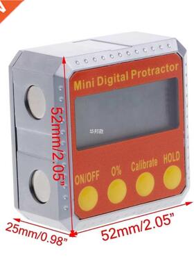 360 Digital Protractor Inclinometer Electronic Level Box Mag