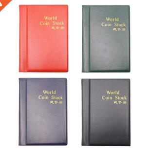 60 Pockets Coins Holders Album Money Organizer Storage Bag C