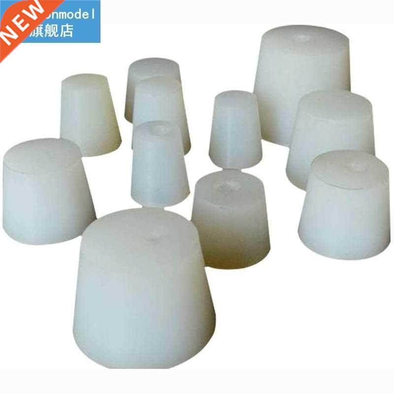 8mm Silicone Plug With Hole Hole Food Grade Rubber Stopper f