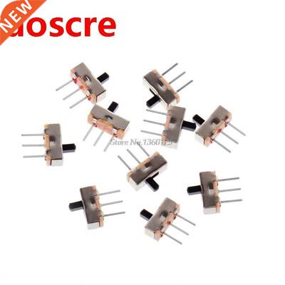 10Pcs/Set 2 Position On/Off SPDT 1P2T  Pin PCB Panel Mini V