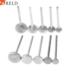 Head Grinding 3mm Shank Nai 10Pcs Polishing Diamond