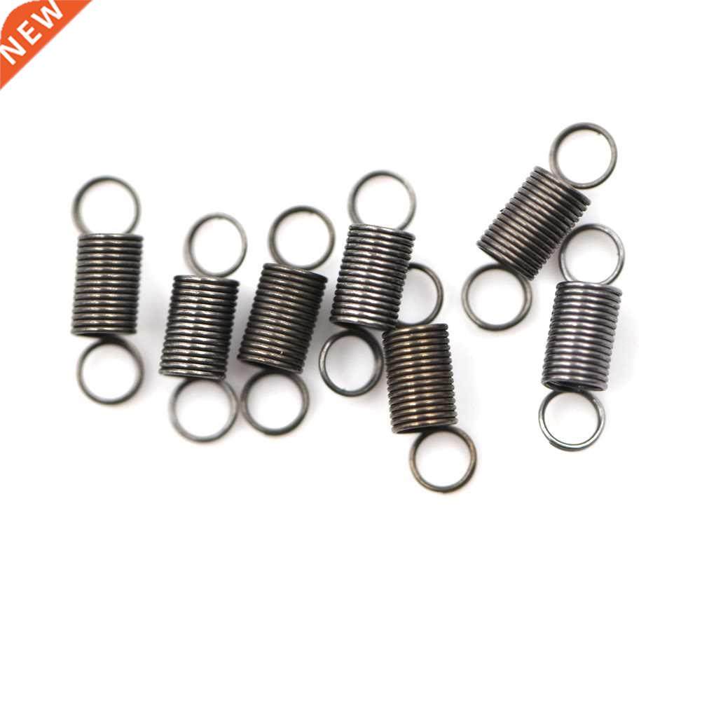 10Pcs Dual Hook Small Tension Spring Coil Tension Steel Smal