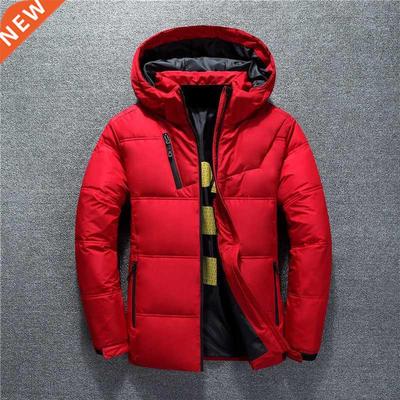 Winter Warm Men Jacket Coat Casual Autumn Stand Collar Puffe