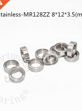 Stainless steel bearing 10PCS SMR128ZZ 8*12*3.5(mm) free shi