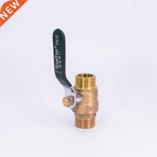 Water Oil Brass Ball Male BSP Gas DN20 Valve