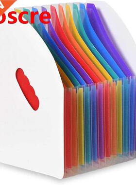 Expanding File Holder Folder Standing A4 Vertical File Organ