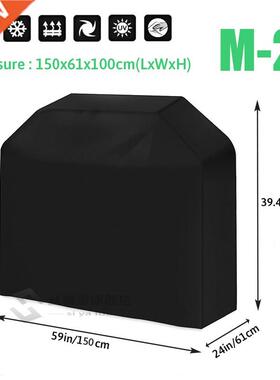 Waterproof BBQ Grill Cover Barbeque Cover Anti Dust Rain V
