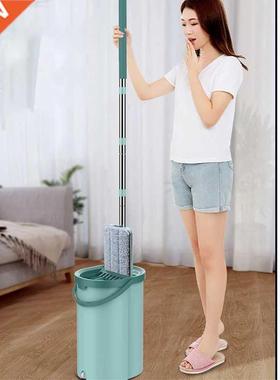 One-Key Dehydration, Labor-Saving Household Flat Mop Rotatin