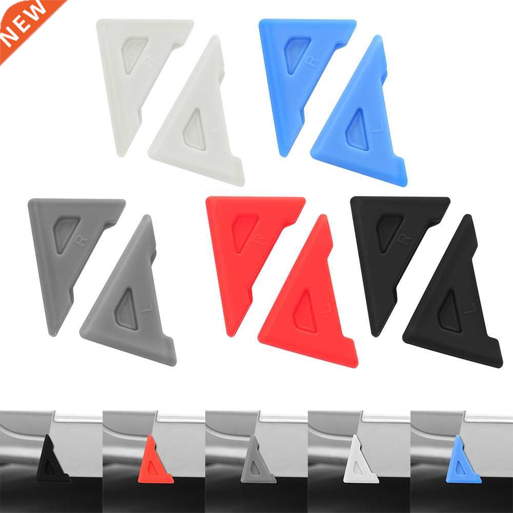 2Pcs Silicone Cr Door Corner Cover Bumper Crsh Scrtch Pro