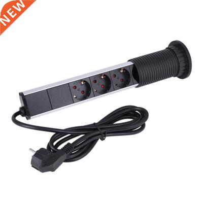 Electrical Socket Power Outlet Kitchen Worktop Desk Pull Up