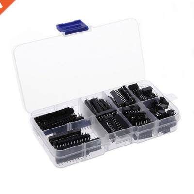 66 Pcs/set DIP IC Sockets Adaptor Solder Type Socket Kit 6 8