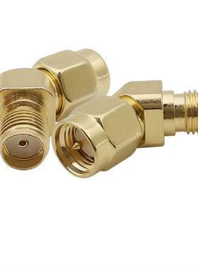 2Pcs SMA Male to SMA Female 45 135 Degree Bevel Antenna Conn