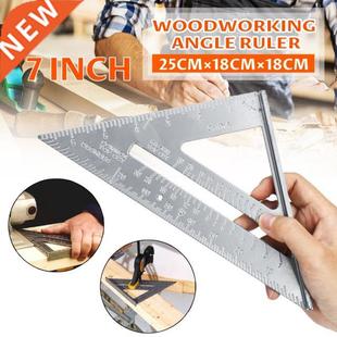 Square Ruler Aluminum 7inch Speed Tool Alloy Pro Measurement