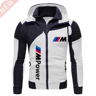 Mens Zip Spring Jacket Outwear Fashion Power BMW New 2022