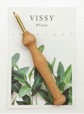 Durable Knitting Embroidery Pen Punch Needle Threader Set DI