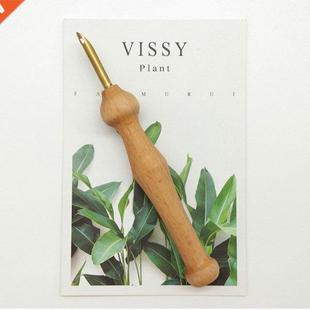 Durable Knitting Embroidery Pen Punch Needle Threader Set DI