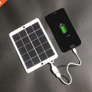 Outdoor Camping Solar Waterproof Panel Portable USB