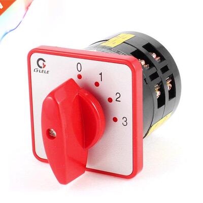 AC 380V 4 Poston 12 Screw Termnals Unversal Changeover C