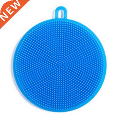 Dish Washing Scrubber Silicone Bowl Cleaning Brush Cloth Sco