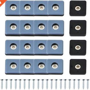 20Pcs Furniture Sliders For Carpet PTF Furniture Glides Scre