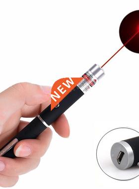Laser-Pointer-Pen 532nm Green Usb-High-Power 5MW Red 500-To-