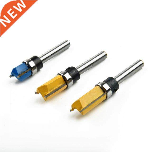3Pcs 1/4 Shank Template Trim Hinge Mortising Router Bit Stra