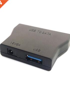 The New USB 2.0 3.0 to SATA 22 Pin Adapter for PC Laptop 2.5