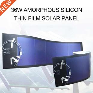 Flexible Thin Film 36W Panel Silicon Solar Chargin Amorphous