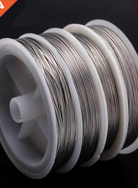 10M fishing Stainless steel wire line 7 strands Trace with C